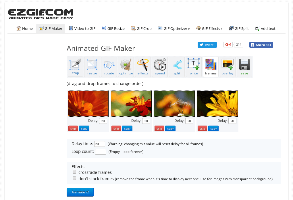 Convert video to animated GIF online for free