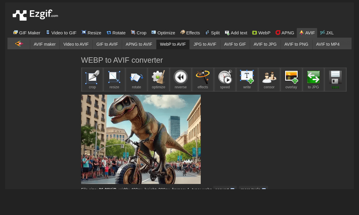 Online Webp To Avif Converter