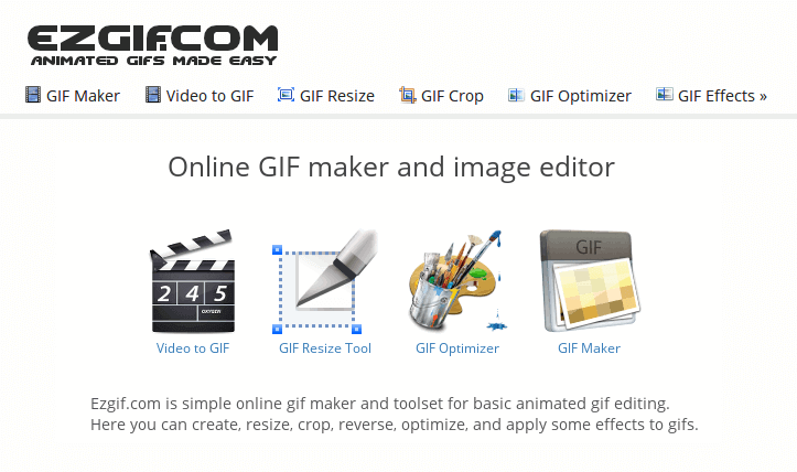 free online animated GIF editor